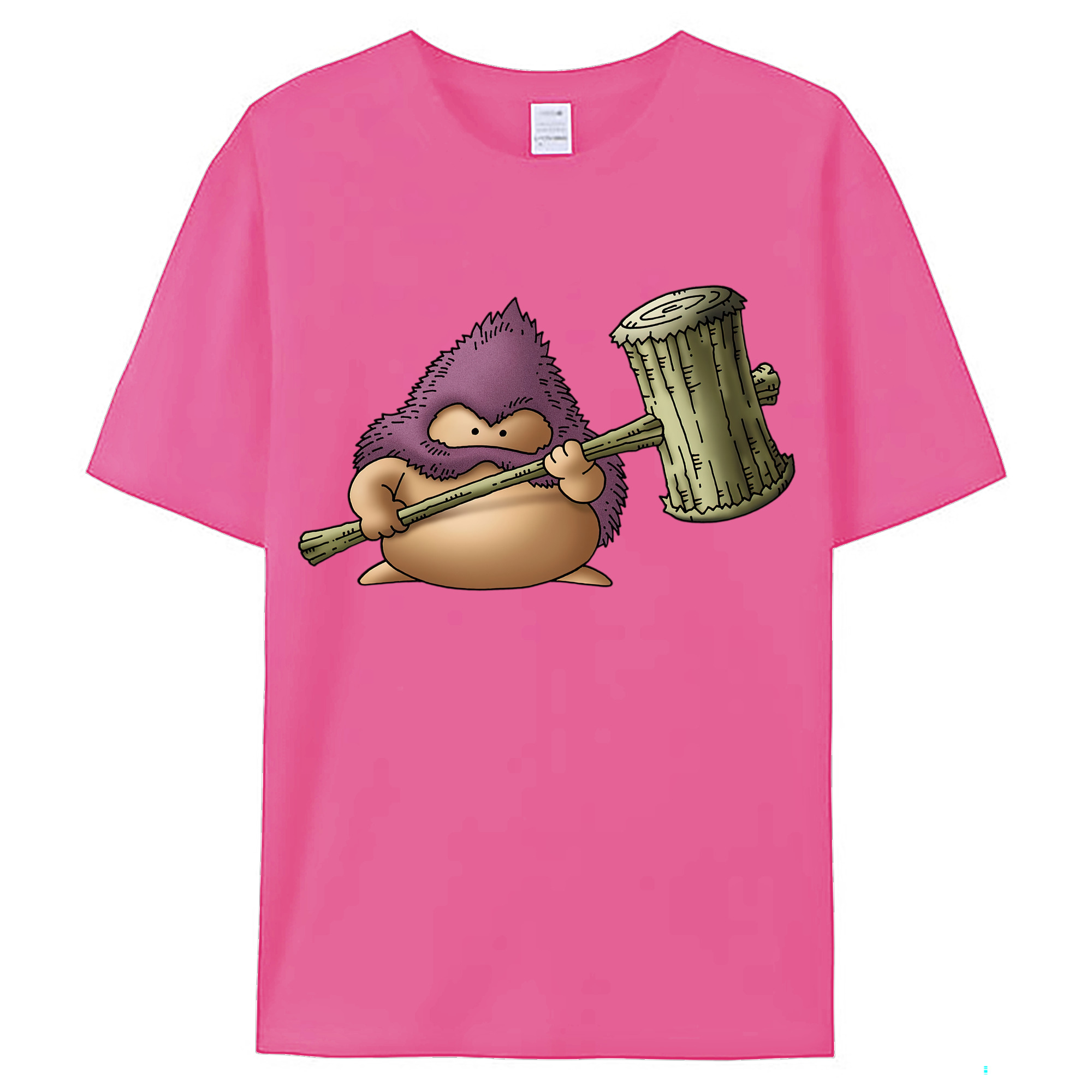 （画像用） ドラゴンクエスト Doragon Kuesuto Dragon Quest レディースカジュアルプリントTシャツ（綿100％）